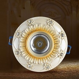 10*3.5CM Europa Type Stijl Landelijk Plafond Buislamp Absorb Koepel Licht Lamp