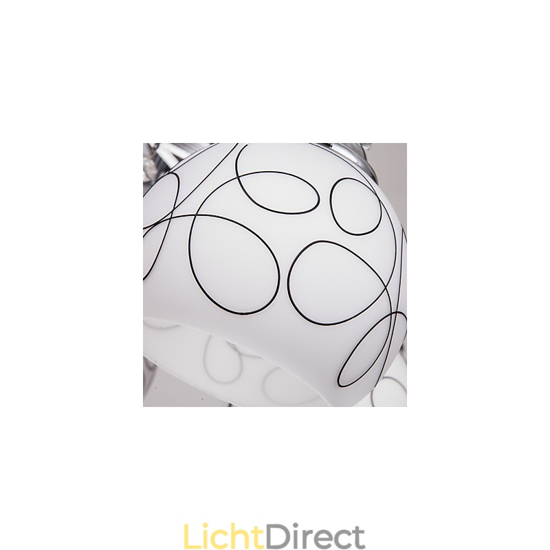 Kroonluchter Modern Crystal Living 8 lampen