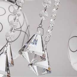 Kroonluchter Modern Crystal Living 8 lampen