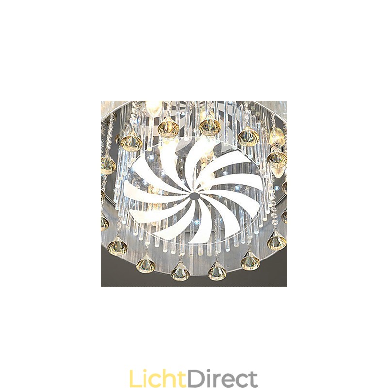Moderne, eigentijdse, inbouw kristalglas
