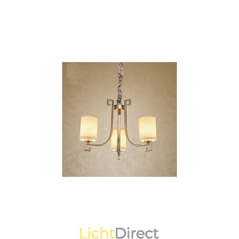 De Chinese Stijl Kroonluchter IJzer Koper Imitatie Lucht Lampen