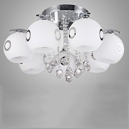 Moderne, eigentijdse, inbouw kristalglas