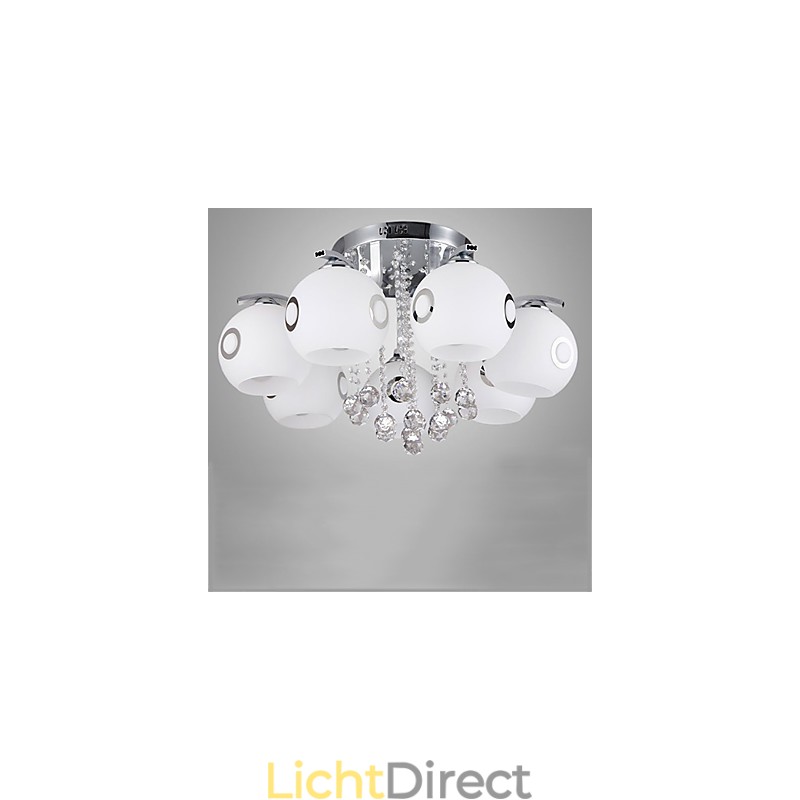 Moderne, eigentijdse, inbouw kristalglas