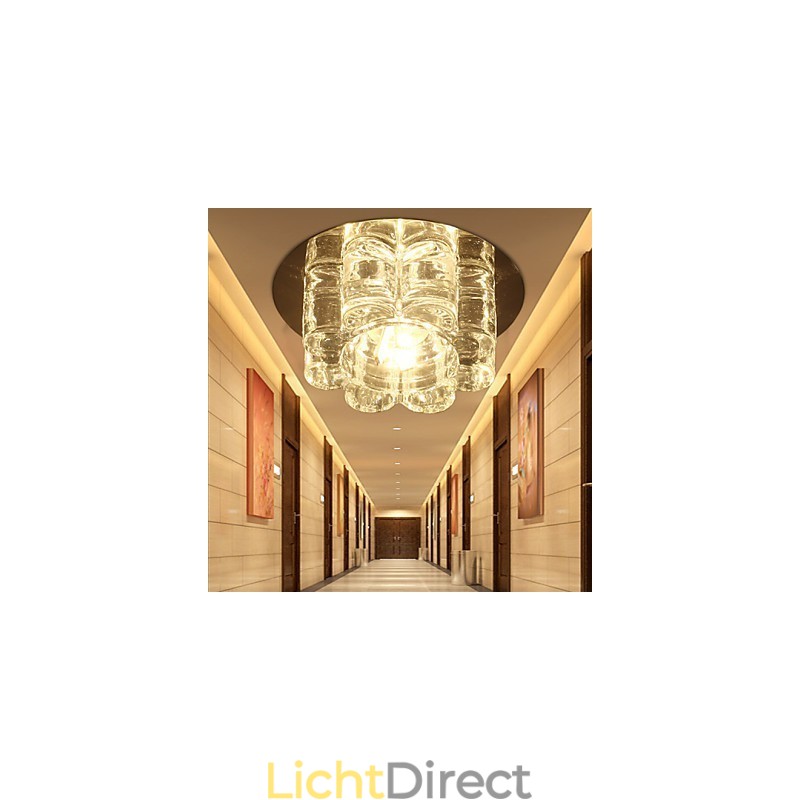 Moderne eigentijdse kristal inbouw