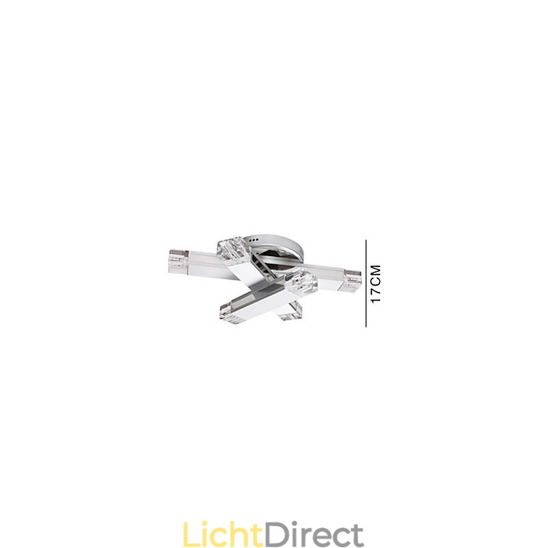 Moderne plafondlamp met 6 lampen in chique design