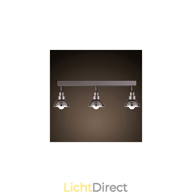 Inbouw Trinal hoofdlamp Wit Glas Aluminium Frame Mode Modern