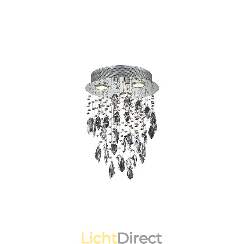 Semi-inbouw met 3 lampen