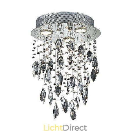 Semi-inbouw met 3 lampen