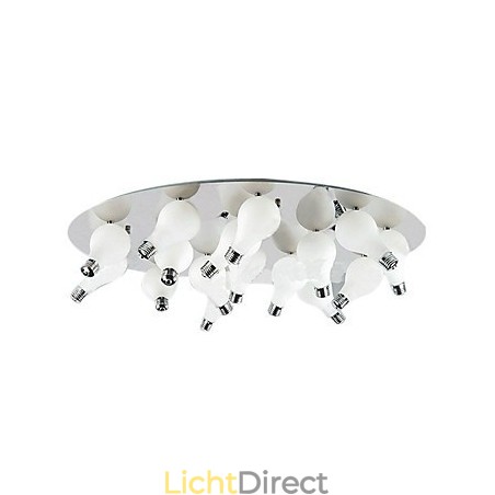 Moderne inbouwspot met 12 lampen in ronde vorm (G4-lampvoet) Moderne inbouwspot met 12 lampen in ronde vorm (G4-lampvoet)