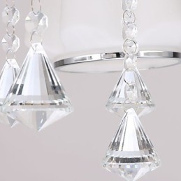 Moderne, eigentijdse, inbouw kristalglas