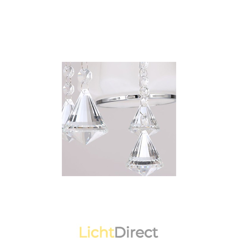 Moderne, eigentijdse, inbouw kristalglas