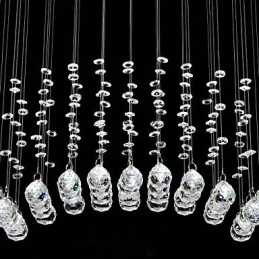 Traditionele klassieke kristalchroom metalen inbouw