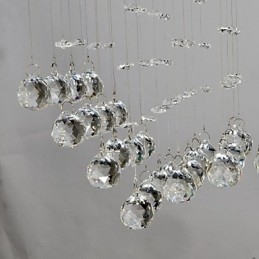 Traditionele klassieke kristalchroom metalen inbouw