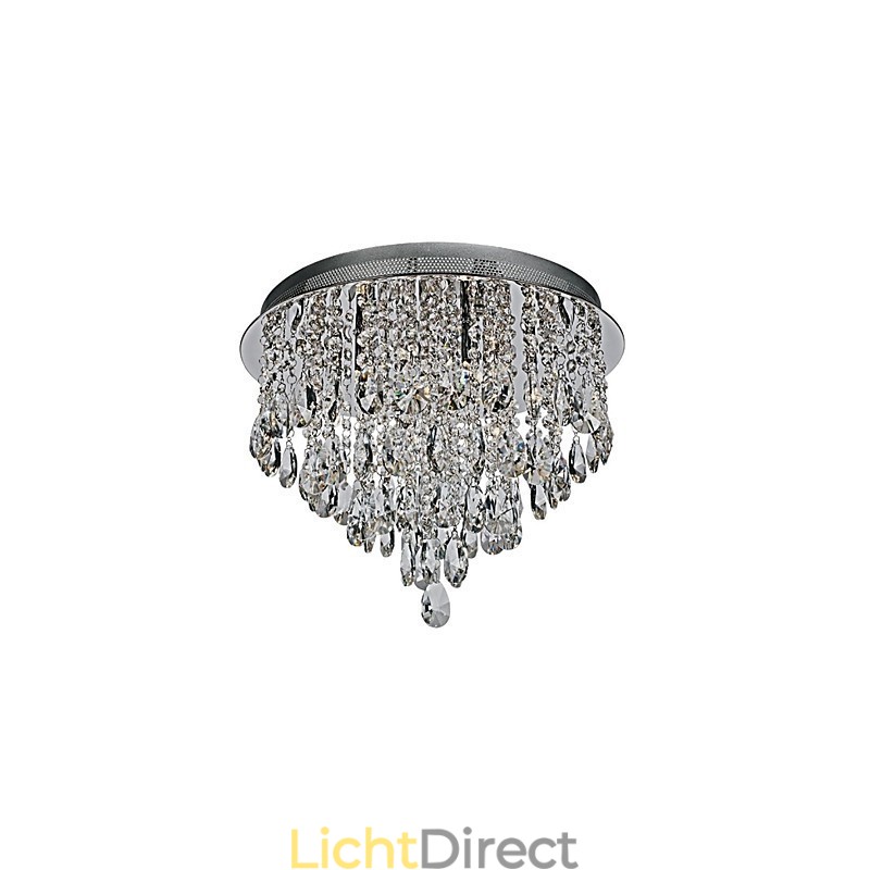 Moderne eigentijdse kristalchroom kristal inbouw