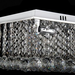 Moderne eigentijdse kristal gegalvaniseerde metalen inbouw