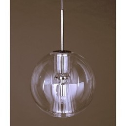 Moderne, eigentijdse, traditionele, klassieke, chromen metalen hanglamp voor kinderen met 4 lampen