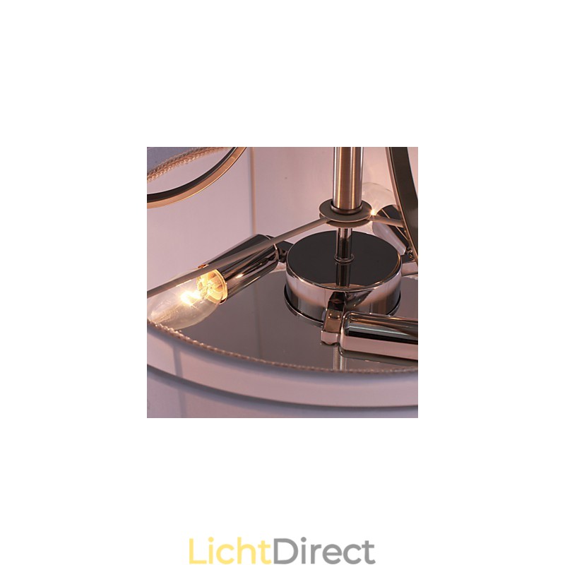 Moderne inbouwspot van acryl met 3 lampen in cilindervorm