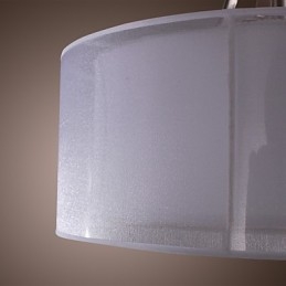 Moderne inbouwspot van acryl met 3 lampen in cilindervorm
