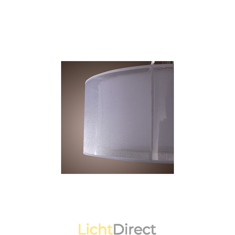 Moderne inbouwspot van acryl met 3 lampen in cilindervorm