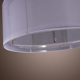 Moderne inbouwspot van acryl met 3 lampen in cilindervorm
