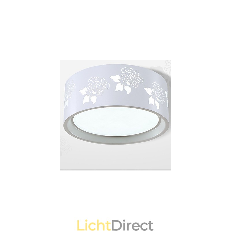 Moderne plafondlamp van metaal, inbouw
