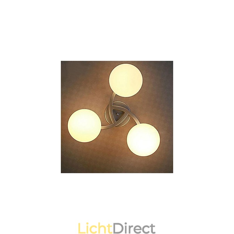 Plafondlamp 3 Lichts Modern Eenvoudig Artistiek