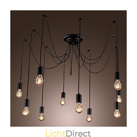 Kroonluchter Vintage Design Lampen Inbegrepen Living 10 Lampen Hanglamp Kroonluchter Vintage Design Lampen Inbegrepen Living 10 Lampen Hanglamp