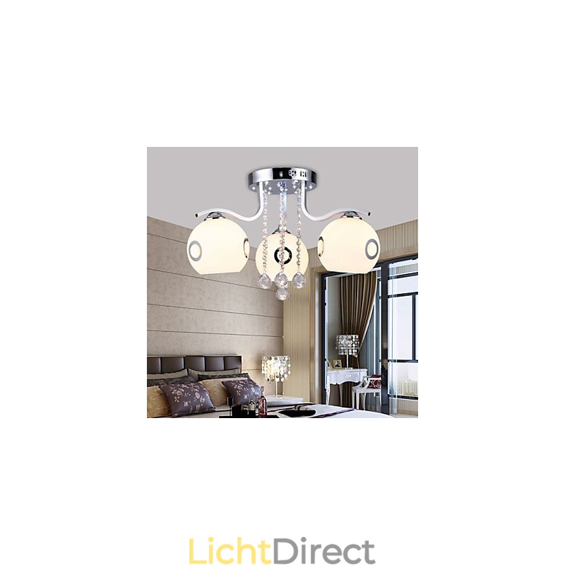 Moderne, eigentijdse, inbouw kristalglas