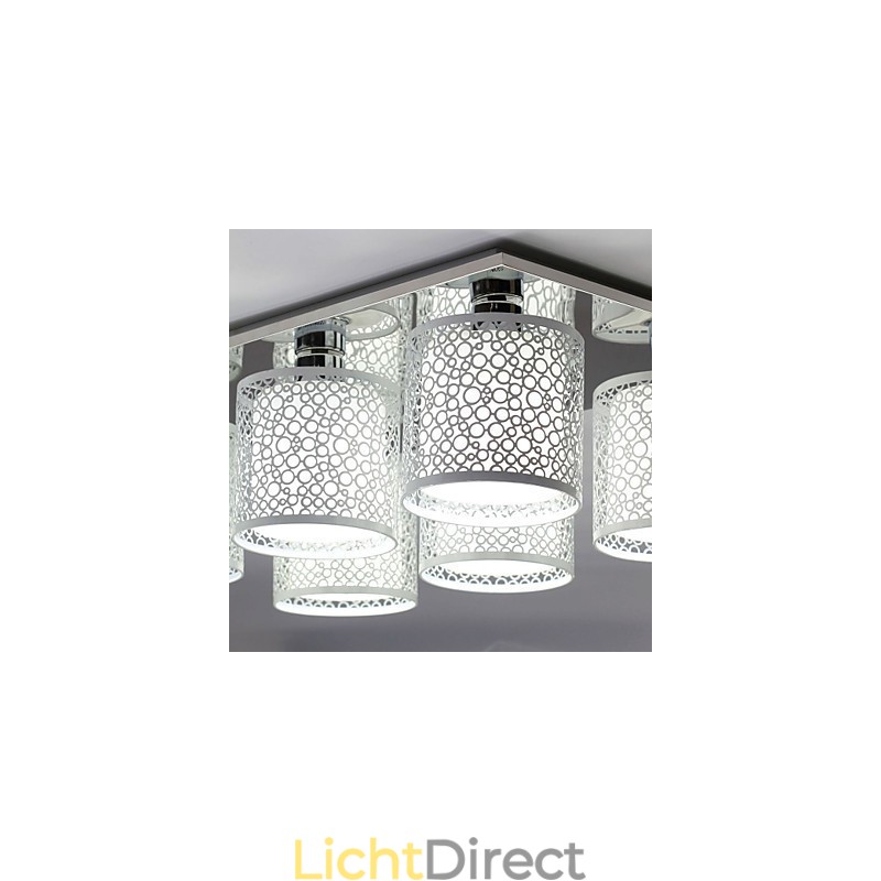 Moderne hedendaagse schilderij metalen inbouw