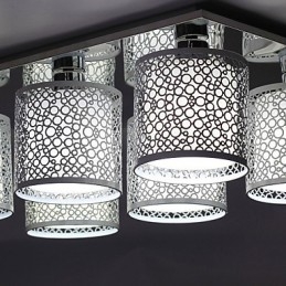 Moderne hedendaagse schilderij metalen inbouw