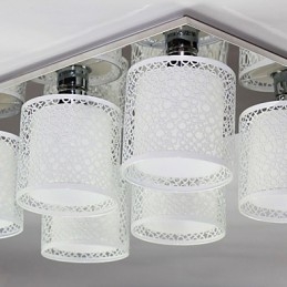 Moderne hedendaagse schilderij metalen inbouw