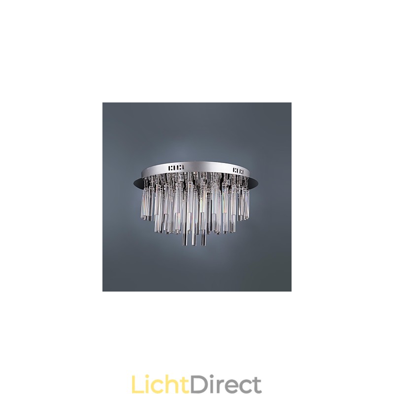Moderne kristallen kroonluchter met 12 lampen