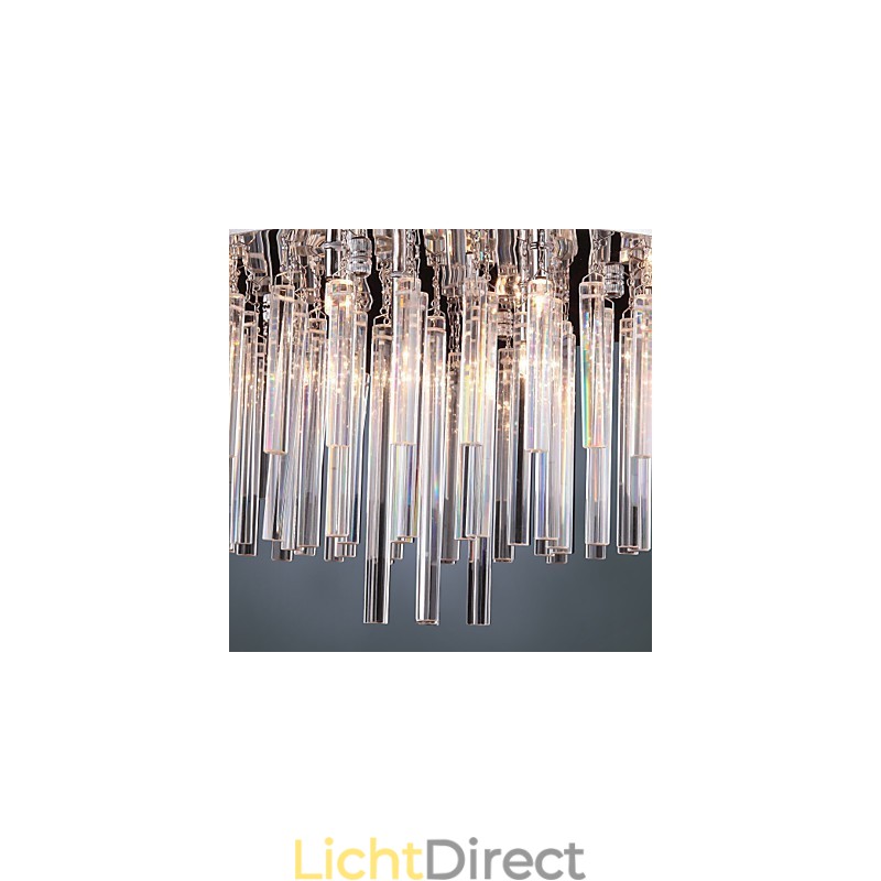Moderne kristallen kroonluchter met 12 lampen