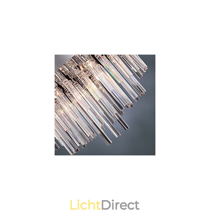 Moderne kristallen kroonluchter met 12 lampen