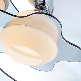 Moderne plafondlamp inbouw 5 lampen eigentijds metaal