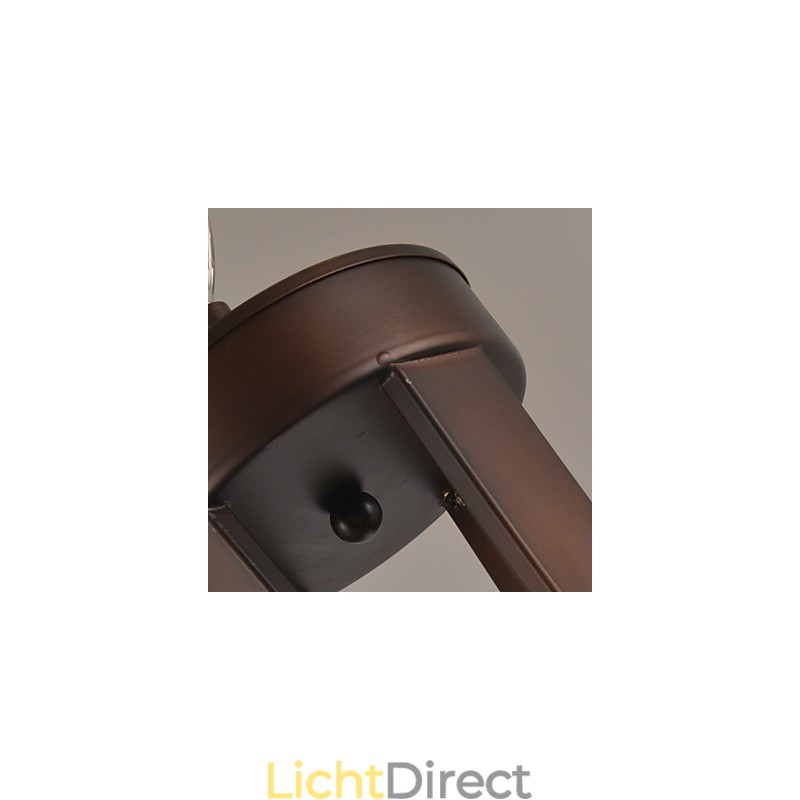 Traditionele klassieke retro mini-stijl schilderij metalen kroonluchter