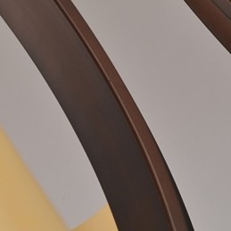 Traditionele klassieke retro mini-stijl schilderij metalen kroonluchter