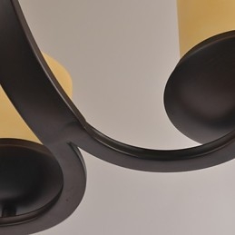 Traditionele klassieke retro mini-stijl schilderij metalen kroonluchter