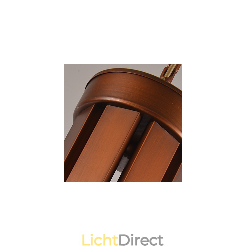 Traditionele klassieke retro mini-stijl schilderij metalen kroonluchter