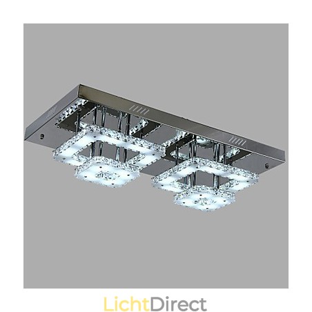 Moderne eigentijdse kristalchroom metalen inbouw Moderne eigentijdse kristalchroom metalen inbouw