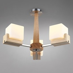 Inbouw mini-stijl moderne eigentijdse hout