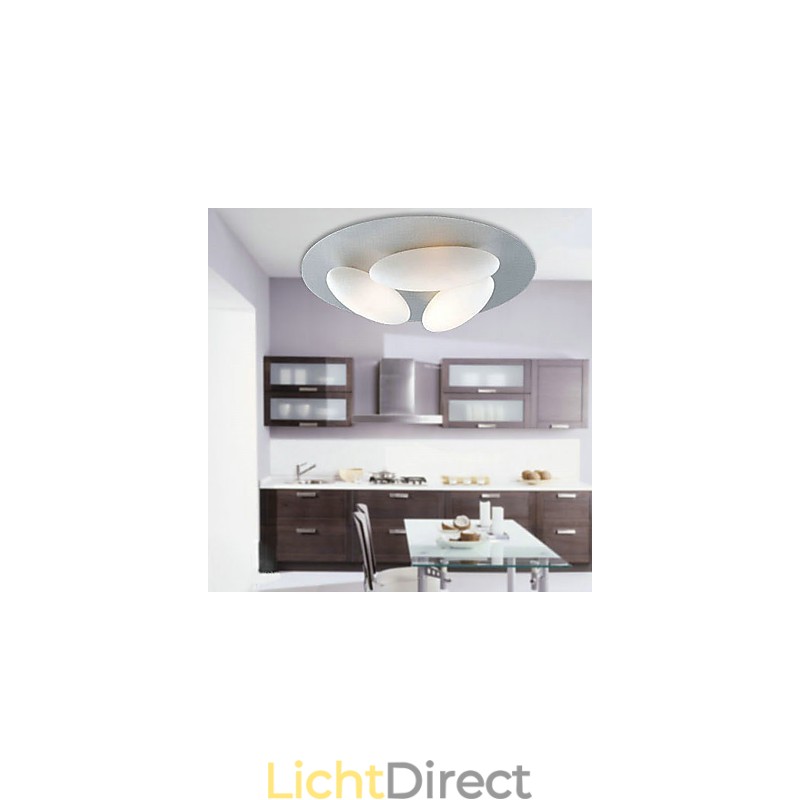 Moderne inbouwspot met 3 lampen (G9-lampvoet)