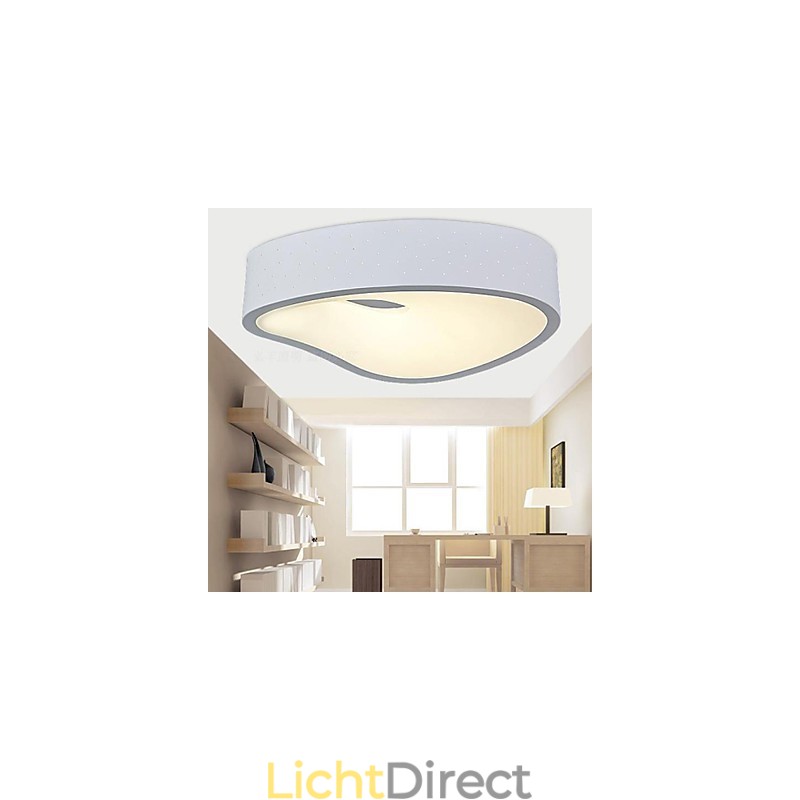 Hanglampen 1 lichts modern wit metaal en acryl