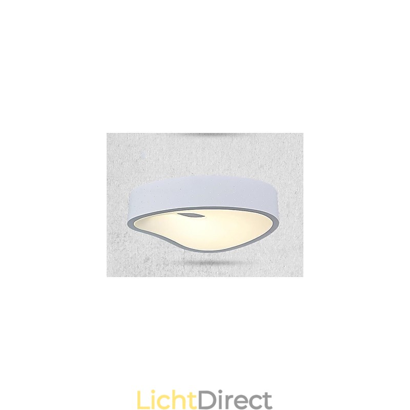 Hanglampen 1 lichts modern wit metaal en acryl
