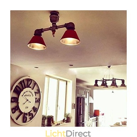 Vintage landelijke metalen spots