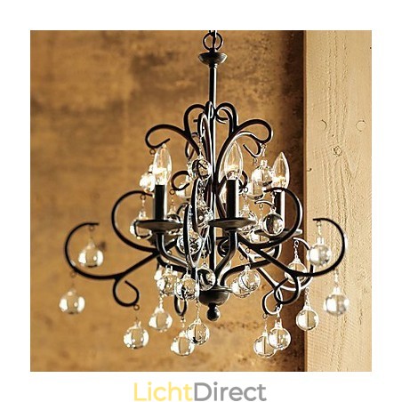 Decoratieve kroonluchter voor woninginrichting