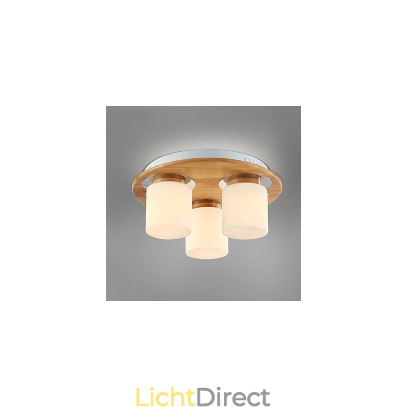 Hoge helderheid originele houten moderne plafondlampen landelijke stijl