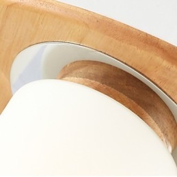 Hoge helderheid originele houten moderne plafondlampen landelijke stijl