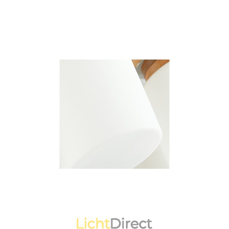 Hoge helderheid originele houten moderne plafondlampen landelijke stijl