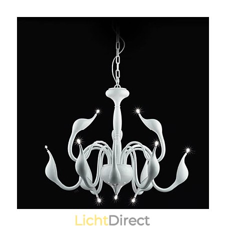 Moderne hedendaagse schilderij metalen kroonluchter hanglamp